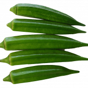 Lady Finger Okra png clipart