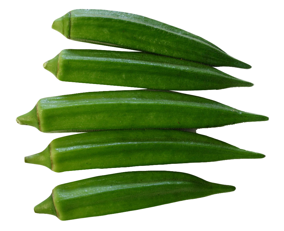 Lady Finger Okra PNG Clipart