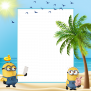 Minions Frame PNG