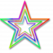 Neon Star PNG