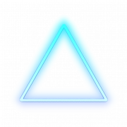 Neon Triangle PNG Image