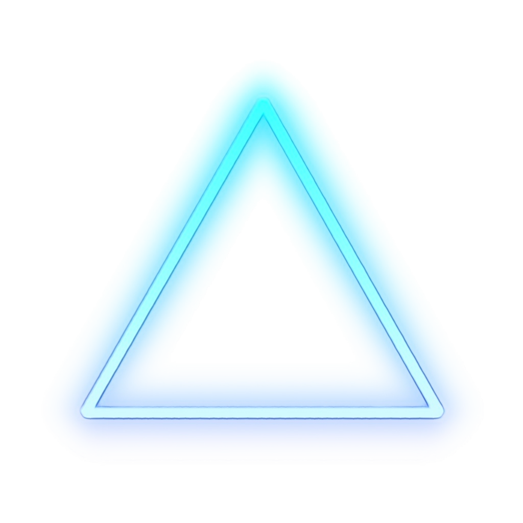 Neon Triangle PNG -afbeelding - PNG All