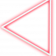 Neon Triangle Transparent