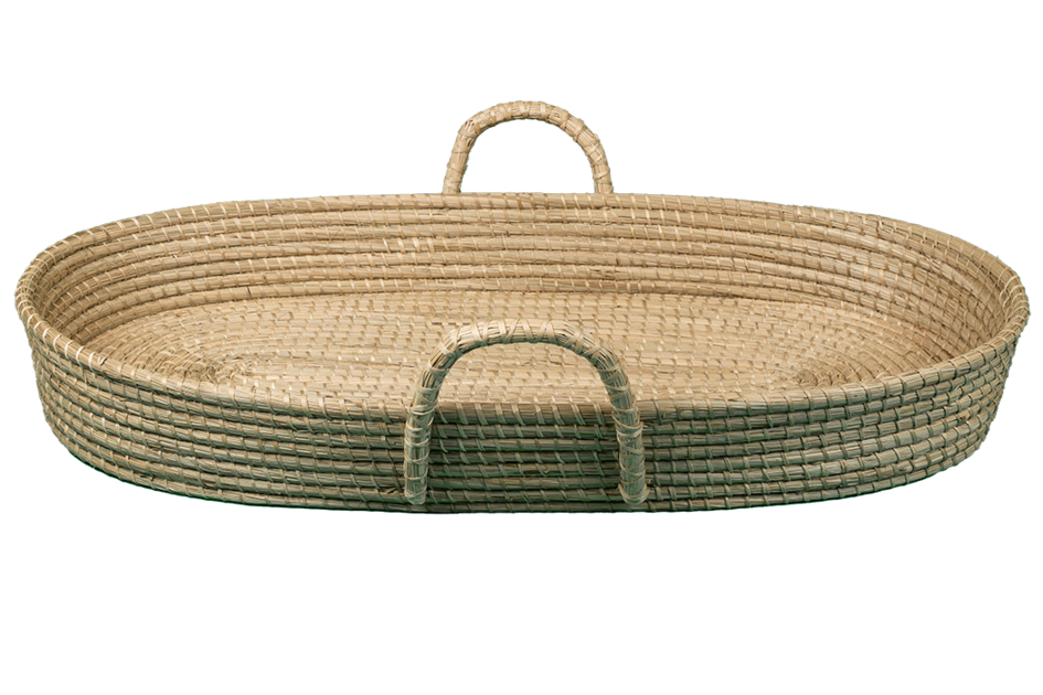 Newborn Baby Basket PNG Image File