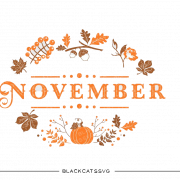 November PNG Download Image