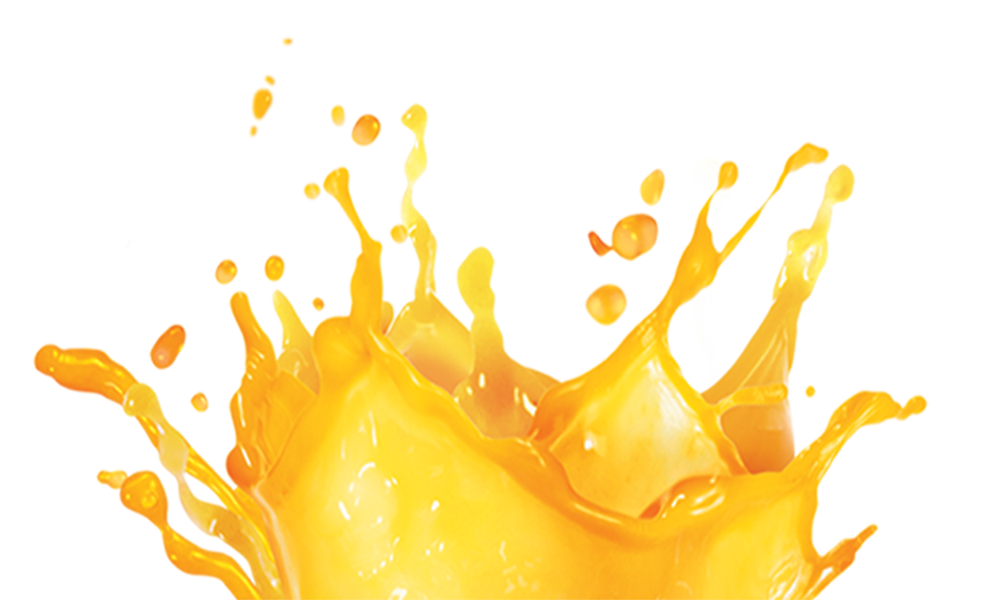Orange Juice Splash PNG HD Image