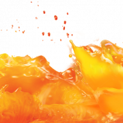 Portakal Suyu Sıçraması PNG HD Kalitesi