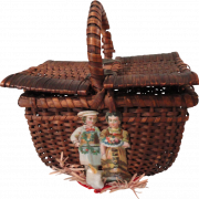 Arquivo de imagem PNG de cesta de piquenique
