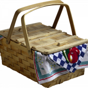 Immagini PNG del cesto picnic