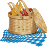 Picknickmand vector png clipart