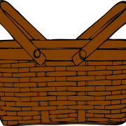 Imagem PNG de vetor de cesta de piquenique