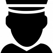 Pilot Silhouette PNG kostenloser Download