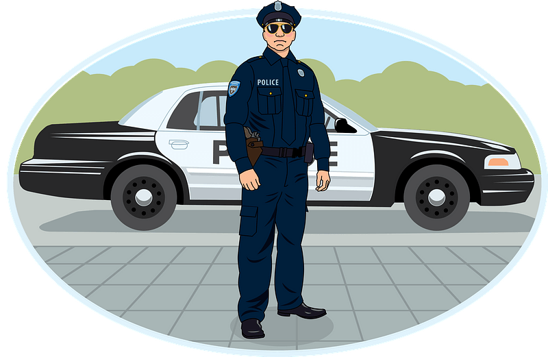 Policeman Background PNG