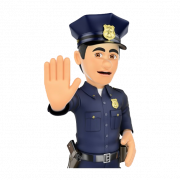 Polizist PNG Clipart -Hintergrund