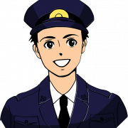 Politieagent PNG -afbeeldingsbestand