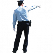 Politieman transparant PNG