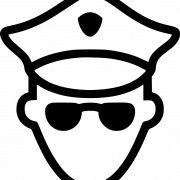 Полицейский вектор PNG изображения