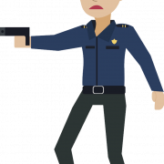 Polizist Vector PNG PIC