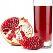 Pomegranate juice transparent