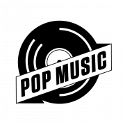 Pop müzik logosu png görüntü dosyası