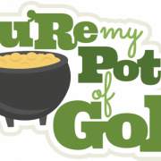Pot of Gold PNG Clipart