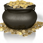 Pot of Gold PNG Picture