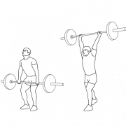 Powerlifting Workout PNG High Quality Image