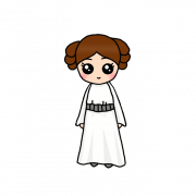Princesa Leia PNG Clipart