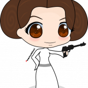 Princess Leia PNG Descarga gratuita