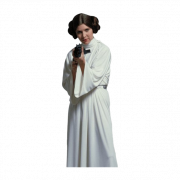 Princesse Leia transparent