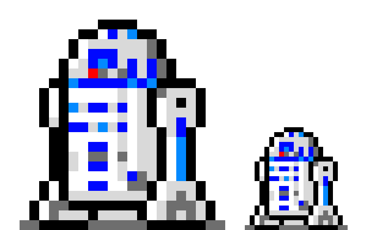 R2 D2 PNG HD -Bild