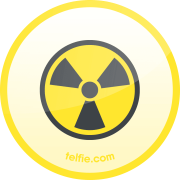Radiation Sign Transparent