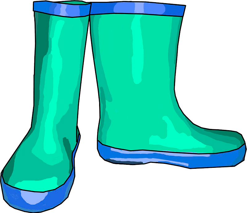 Rain Boots PNG Pic