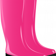 Rain Boots Vector PNG High Quality Image