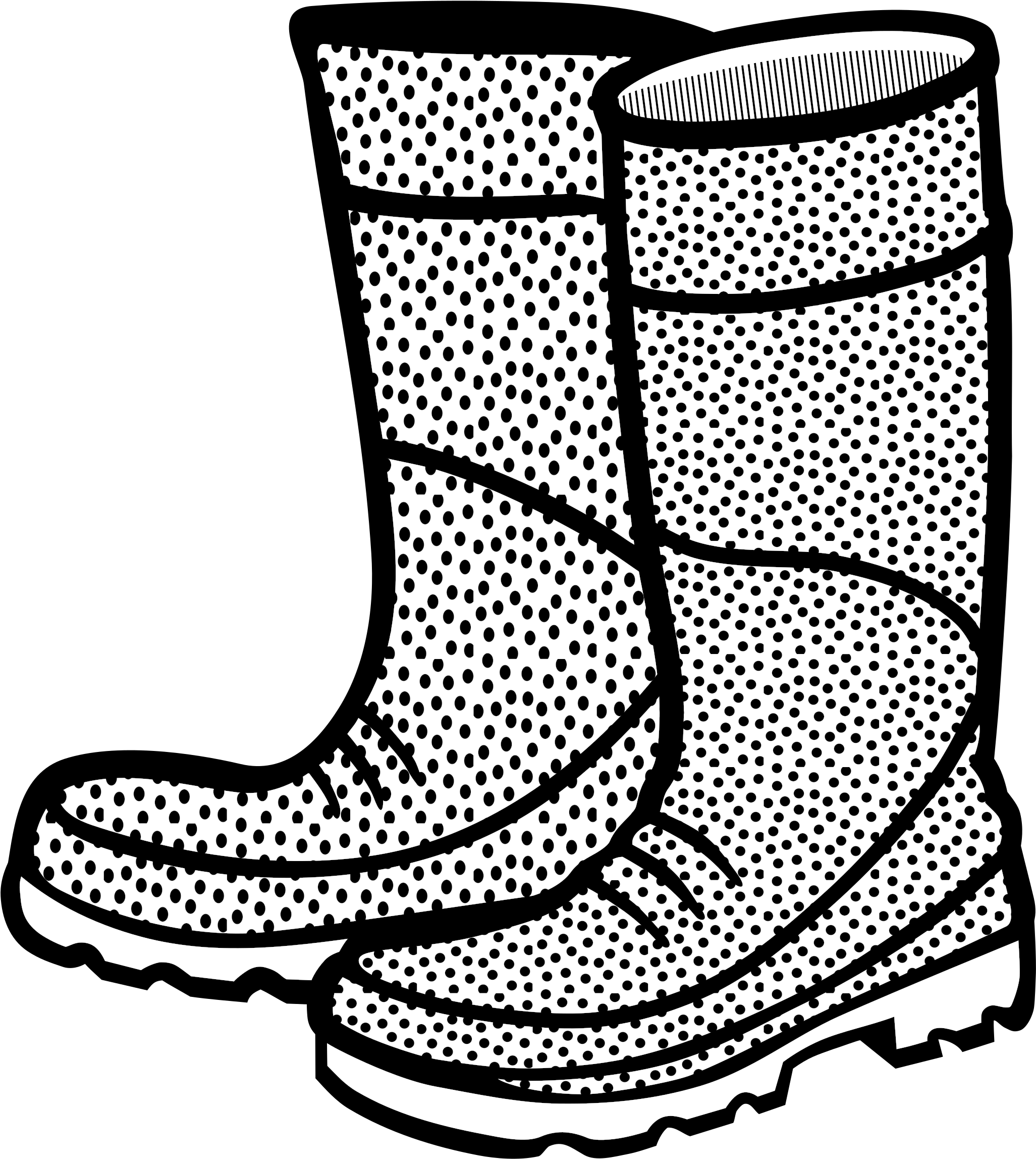 Rain Boots Vector PNG Pic