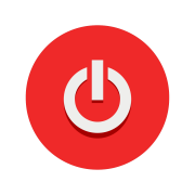 Red Start Button PNG Clipart