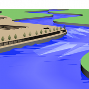 River PNG Image File