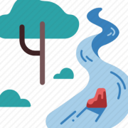 Flussvektor PNG Clipart