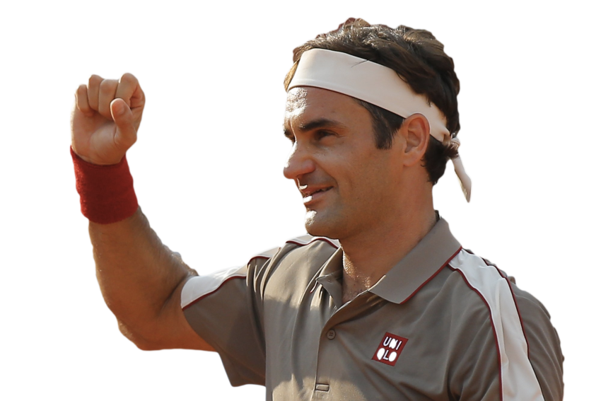 Roger Federer PNG Background