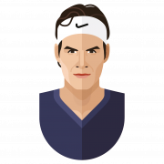 Roger Federer PNG Gratis afbeelding
