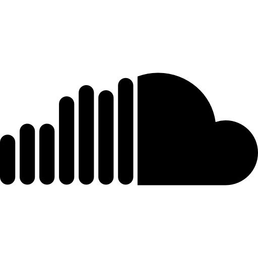 SoundCloud Logo Silhoutte PNG Clipart