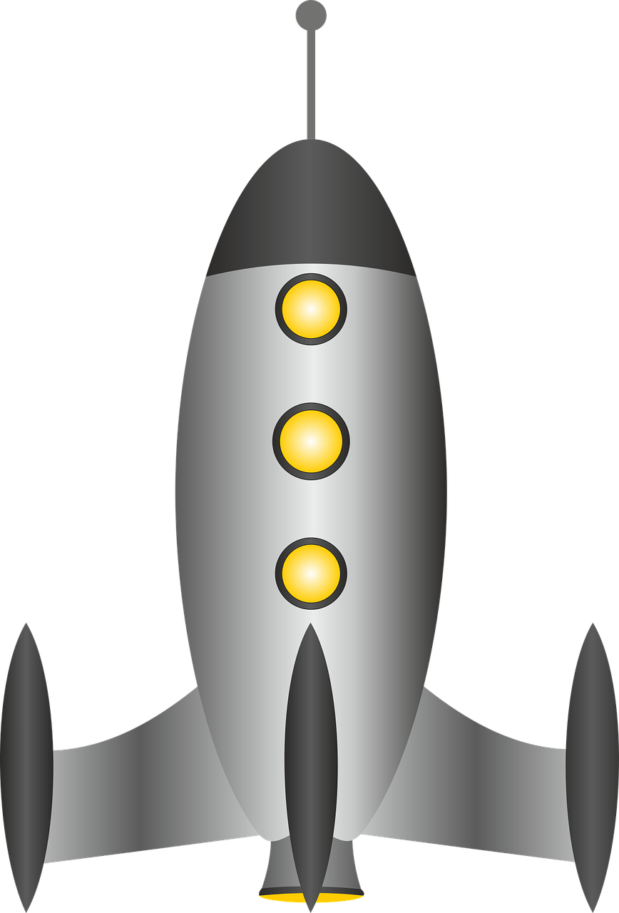 Spacecraft Rocket PNG File
