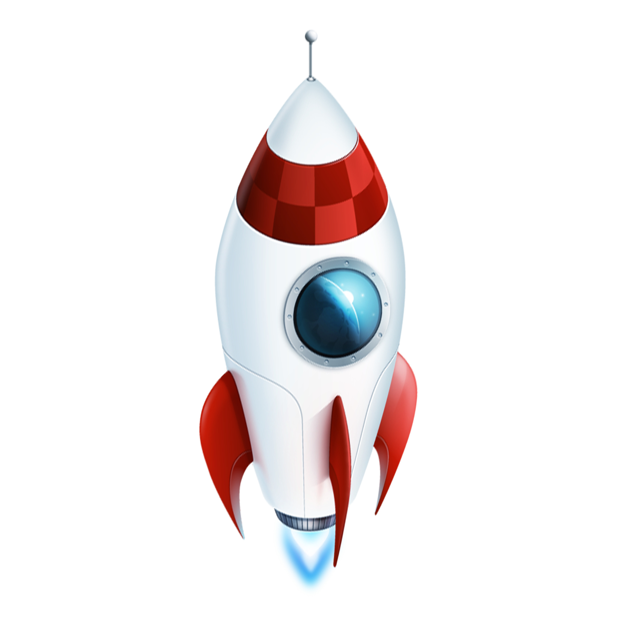 Spacecraft Rocket PNG HD Image