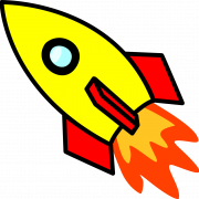 Spacecraft Rocket PNG Pic