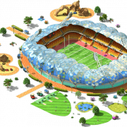 Sports Stadium PNG File