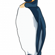 Standing King Penguin PNG Images