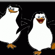 Standing King Penguin PNG Picture
