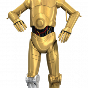 Star Wars C 3PO Vector PNG -bestand