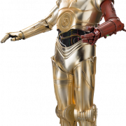 Star Wars C 3PO Vector PNG Imagen
