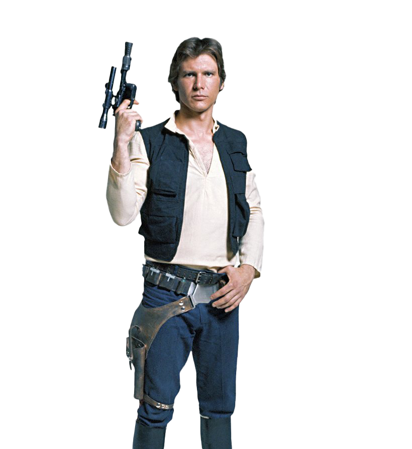 Star Wars Han Solo PNG File